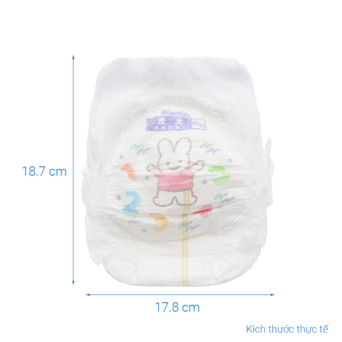 Bỉm Tã quần Merries size L 44+6 (cho bé 9-14kg)
