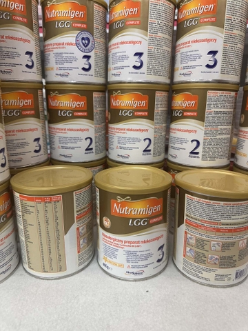 Sữa Công Thức Nutramigen Hypoallergenic LGG Cho Bé Từ 12 Tháng Tuổi Trở Lên 2026 – Nutramigen 3 LGG Complete Không Đạm Sữa Bò Không Lactose An Toàn Tăng Cân Hỗ Trợ Tiêu Hóa Miễn Dịch Với Probiotic LGG Chính Hãng Mead Johnson Mỹ Giá Rẻ Cho Trẻ Dị Ứng Đạm Sữa Bò