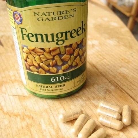 Vitamin Fenugreek 610mg (Cỏ Cà Ri Lợi Sữa) 2026 – Viên Uống Chiết Xuất Tự Nhiên Cỏ Cà Ri Kích Thích Tăng Tiết Sữa Cải Thiện Chất Lượng Sữa Hỗ Trợ Phục Hồi Sức Khỏe Mẹ Sau Sinh Tăng Size Vòng 1 Như Hormone Estrogen Chính Hãng Nature's Garden Anh Giá Rẻ