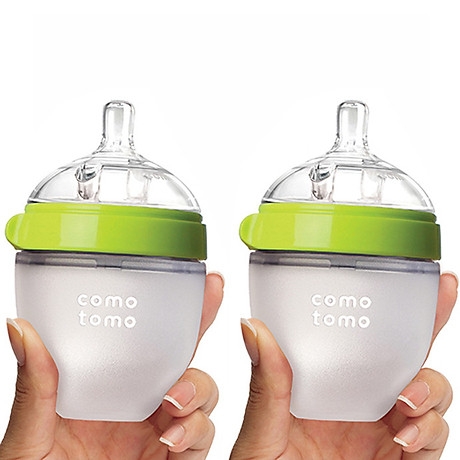 BÌNH SỮA SILICONE COMOTOMO 150ML & 250ML