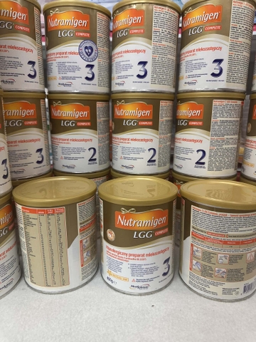 Sữa Công Thức Nutramigen Hypoallergenic LGG Cho Bé Từ 12 Tháng Tuổi Trở Lên 2026 – Nutramigen 3 LGG Complete Không Đạm Sữa Bò Không Lactose An Toàn Tăng Cân Hỗ Trợ Tiêu Hóa Miễn Dịch Với Probiotic LGG Chính Hãng Mead Johnson Mỹ Giá Rẻ Cho Trẻ Dị Ứng Đạm Sữa Bò