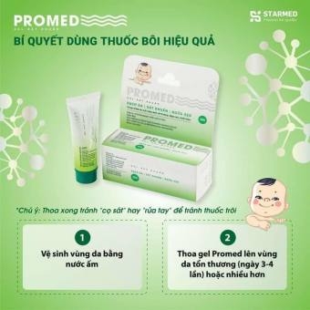 Gel sát khuẩn PROMED SẠCH DA - KHÁNG KHUẨN - NGỪA SẸO