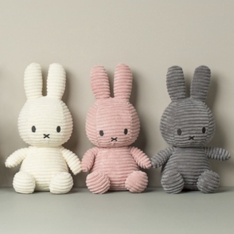 Thỏ bông Miffy dễ thương size 25 cm chất liệu bông nhung mịn cao cấp, thú bông đáng yêu cho bé