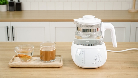 Bình Đun Nước Thông Minh Moaz BéBé MB-002 – Bình Đun Nước Giữ Nhiệt 48h Khử Clo 2 Phút Pha Sữa Cho Bé Sơ Sinh, Nước Tinh Khiết Bảo Vệ Sức Khỏe Gia Đình