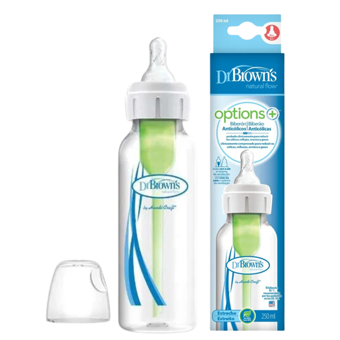 Bình sữa Dr.Brown's nhựa pp options cổ hẹp 250ml