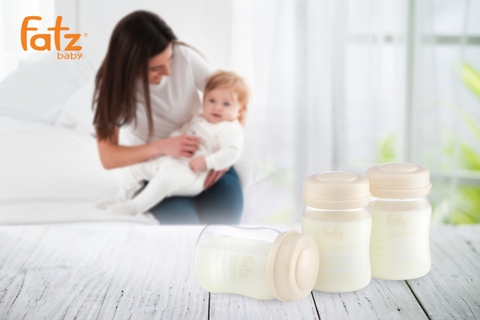 BÌNH TRỮ SỮA 150ML (BỘ 3 BÌNH) FATZBABY FB0120NH - FB0120NX