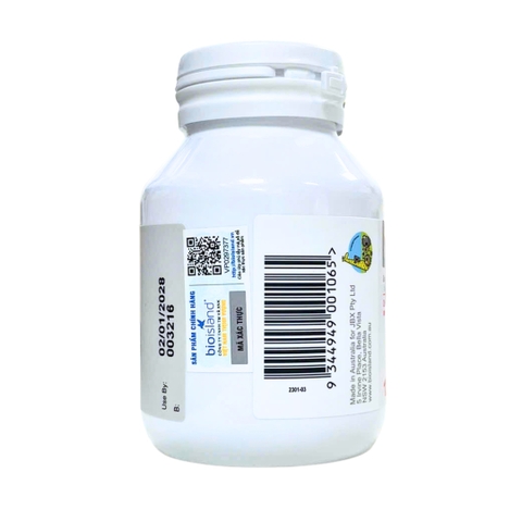 Bio Island ZINC Cho Trẻ Em – Viên Nhai Kẽm Hỗ Trợ Miễn Dịch, Chức Năng Nhận Thức Và Phát Triển Toàn Diện