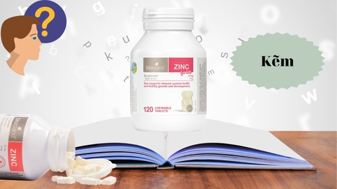 Bio Island ZINC Cho Trẻ Em – Viên Nhai Kẽm Hỗ Trợ Miễn Dịch, Chức Năng Nhận Thức Và Phát Triển Toàn Diện
