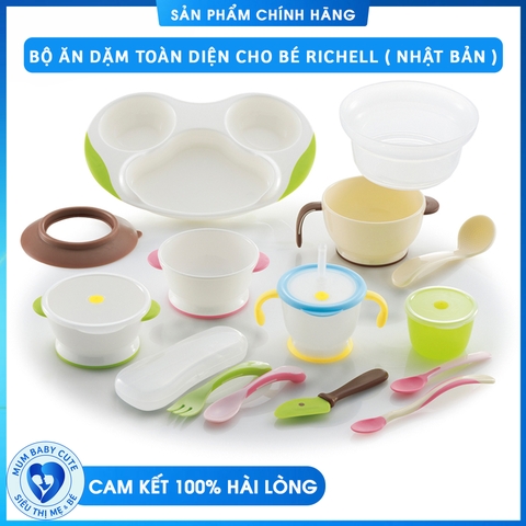 Bộ ăn dặm toàn diện Richell ( Nhật Bản )