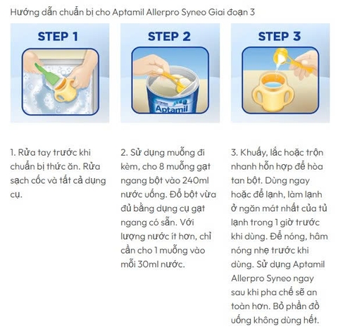 Sữa Aptamil AllerPro Syneo Số 3 900g – Giải Pháp Tốt Nhất Cho Bé Dị Ứng Đạm Sữa Bò 12-36 Tháng