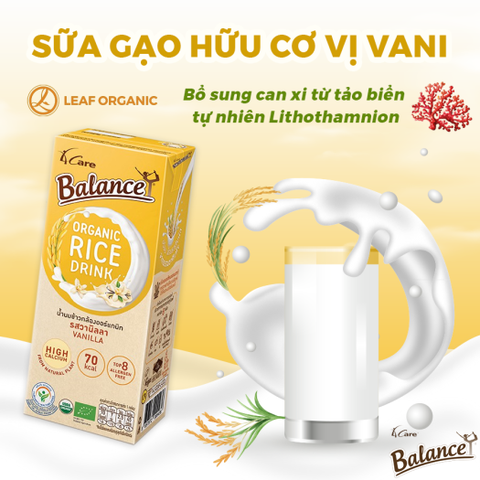Sữa Hữu Cơ Thái 4Care Balance: Chất Lượng Nổi Bật, Công Dụng, Thành Phần, Giá Bán Và Review Chi Tiết 2026 – Sữa Thực Vật Hữu Cơ Gạo Lứt Thái Không Lactose Không Gluten Không Cholesterol Không Chất Hóa Học Bổ Sung Canxi Tảo Biển Lithothamnion An Toàn Cho Vegan Bà Bầu Trẻ Em Dị Ứng Đạm Sữa Bò