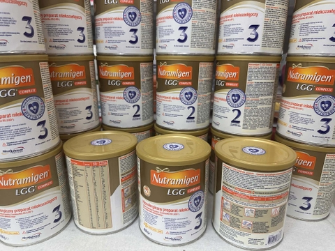 Sữa Công Thức Nutramigen Hypoallergenic LGG Cho Bé Từ 12 Tháng Tuổi Trở Lên 2026 – Nutramigen 3 LGG Complete Không Đạm Sữa Bò Không Lactose An Toàn Tăng Cân Hỗ Trợ Tiêu Hóa Miễn Dịch Với Probiotic LGG Chính Hãng Mead Johnson Mỹ Giá Rẻ Cho Trẻ Dị Ứng Đạm Sữa Bò