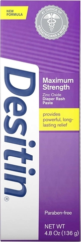 Kem Chống Hăm Tã Desitin Maximum Strength Với 40% Kẽm Oxit 4.8oz Chính Hãng: Review Chi Tiết, Giá Bán, Thành Phần, Lợi Ích, Cách Dùng Cho Da Bé Sơ Sinh Nhạy Cảm