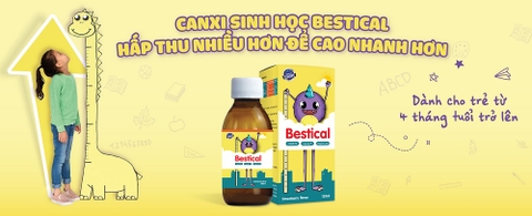 Canxi Sinh Học BestiCal - Hỗ Trợ Tăng Chiều Cao Cho Trẻ