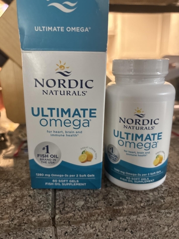 Dầu Cá Omega-3 Nordic Naturals Ultimate Omega 1280mg (180 Viên): Đỉnh Cao Chăm Sóc Não Bộ Và Tim Mạch