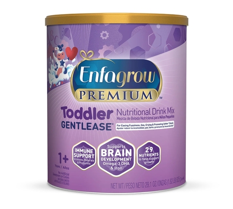 Dinh Dưỡng Enfagrow PREMIUM Gentlease Toddler Nutrition Drink – Sữa Giảm Đầy Hơi, Làm Dịu Khó Tiêu Cho Trẻ 1-3 Tuổi