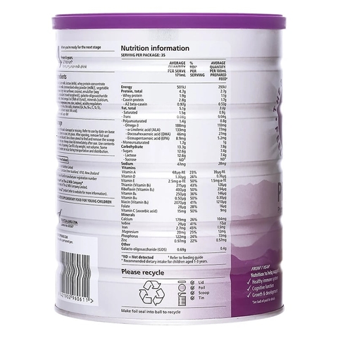 Sữa A2 Platinum Premium Toddler Milk Drink Số 3 Lon 900g (Từ 1 Tuổi Trở Lên) 2026 – Sữa A2 Đạm Quý A2 Nhập Khẩu New Zealand Tự Nhiên Dễ Tiêu Hóa Giảm Đầy Hơi Tăng Hấp Thu Dinh Dưỡng Tăng Cân Khỏe Mạnh Không Đạm A1 Không GMO Chính Hãng Úc Giá Rẻ Cho Trẻ Ăn Dặm