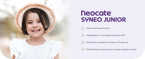 🌟 SỮA NEOCATE SYNEO JUNIOR CHO TRẺ DỊ ỨNG ĐẠM SỮA BÒ – CÔNG THỨC DINH DƯỠNG CHUYÊN BIỆT CHO TRẺ 1-10 TUỔI, HỖ TRỢ TIÊU HÓA & MIỄN DỊCH VƯỢT TRỘI! 🌟