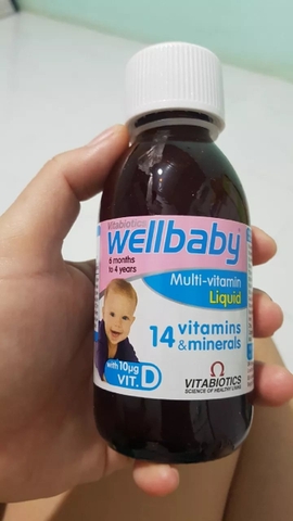 Siro Bổ Sung Vitamin Tổng Hợp Wellbaby Multi-Vitamin Liquid 150ml 2026 – Wellbaby 14 Loại Vitamin & Khoáng Chất Hỗ Trợ Phát Triển Toàn Diện Tăng Cường Miễn Dịch Trí Não Xương Răng Cho Bé Từ 6 Tháng Đến 4 Tuổi Chính Hãng Anh 