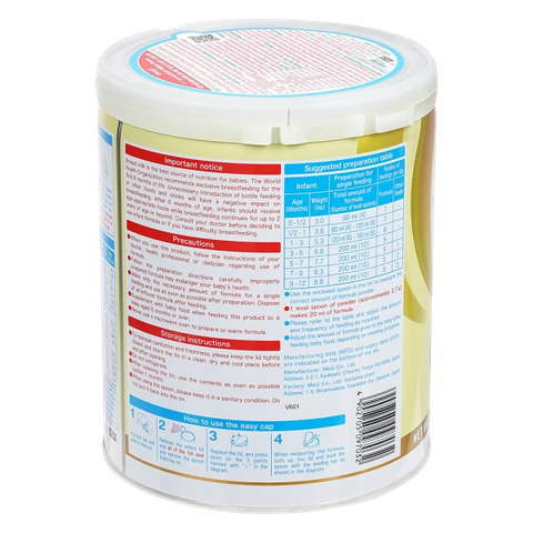 Sữa Meiji Infant Formula Premium 800g (0-12 Tháng) Có Tốt Không? Đánh Giá Toàn Diện Dưỡng Chất Vàng Cho Bé