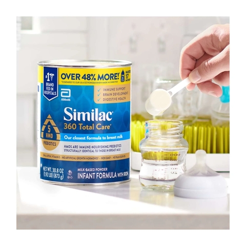 Sữa Công Thức Similac 360 Total Care – Dinh Dưỡng Tốt Nhất Cho Bé Sơ Sinh 0-12 Tháng