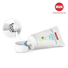 Kem đánh răng trẻ em 3-36 tháng không Flouride 50ml Nuk Đức