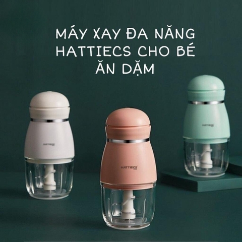 Máy Xay 6 Lưỡi- Máy Xay Đa Năng HATTIECS 0.3L