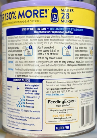 Sữa Similac Total Comfort 845g – Giải Pháp Hỗ Trợ Tiêu Hóa Cho Bé 