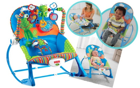 Ghế Rung IBaby - TiiBaby Rocker có nhạc và đồ chơi lục lạc. Dành cho bé từ 0-36 tháng