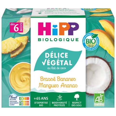 🌟 SỮA CHUA DỪA - VÁNG SỮA DỪA HỮU CƠ HIPP PHÁP CHO BÉ TỪ 6 THÁNG, LÝ TƯỞNG CHO BÉ DỊ ỨNG ĐẠM SỮA BÒ! 🌟