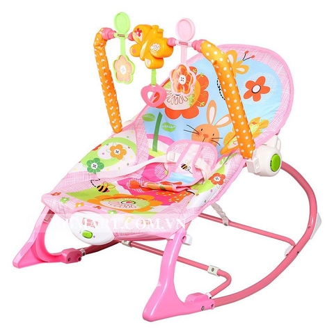 Ghế Rung IBaby - TiiBaby Rocker có nhạc và đồ chơi lục lạc. Dành cho bé từ 0-36 tháng