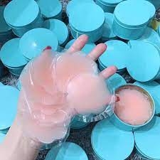 Hộp 10 Miếng (5 Cặp) Dán Ngực Silicon siêu dính, dán Nhũ Hoa - Miếng Dán Ti