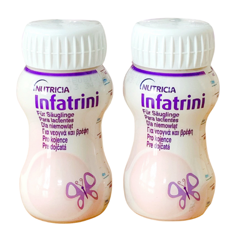 Sữa nước Infatrini Đức cao năng lượng giúp bé tăng cân 0-18 tháng chai 125ml