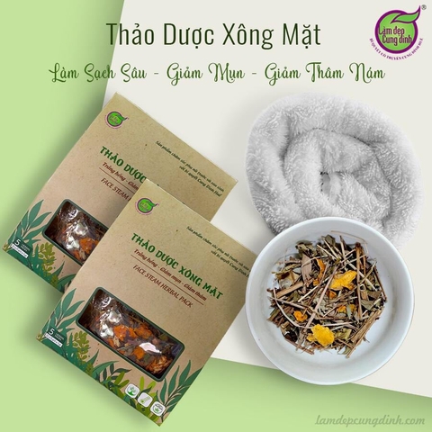 THẢO DƯỢC XÔNG MẶT CUNG ĐÌNH