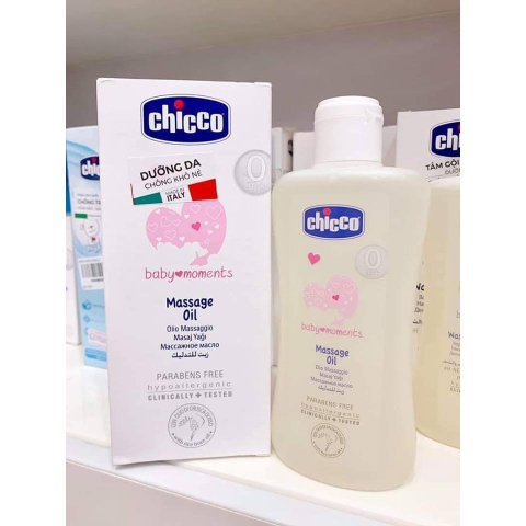 DẦU MÁT XA CÁM GẠO CHICCO 200ML