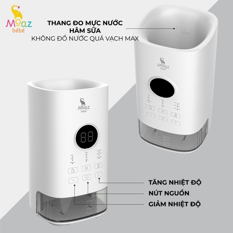 Máy hâm sữa thông minh siêu tốc Moaz BéBé MB – 033