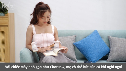 MÁY HÚT SỮA ĐIỆN ĐÔI - CHORUS 4 - FB1101TY