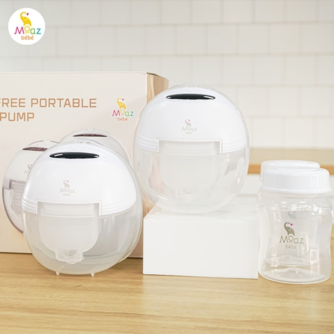 🤱 Máy Hút Sữa Không Dây Moaz BéBé MB – 052 (Mẫu Đơn) – Nhỏ Gọn, Êm Ái, Hút Mạnh, Ghi Nhớ Thông Minh
