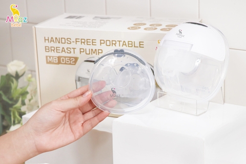 🤱 Máy Hút Sữa Không Dây Moaz BéBé MB – 052 (Mẫu Đơn) – Nhỏ Gọn, Êm Ái, Hút Mạnh, Ghi Nhớ Thông Minh