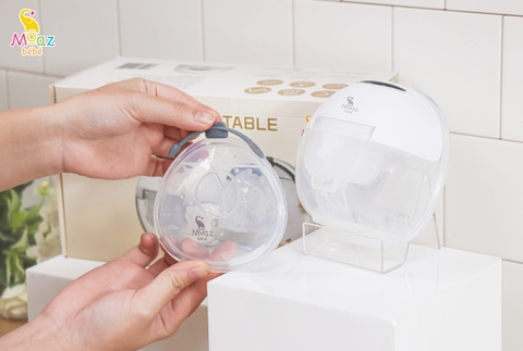 🤱 Máy Hút Sữa Không Dây Moaz BéBé MB – 052 (Mẫu Đơn) – Nhỏ Gọn, Êm Ái, Hút Mạnh, Ghi Nhớ Thông Minh