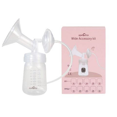 Bộ Phụ Kiện Tiêu Chuẩn Dành Cho Máy Hút Sữa Spectra (Phễu Size 24)