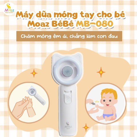 Máy dũa móng tay cho bé Moaz BéBé MB - 080