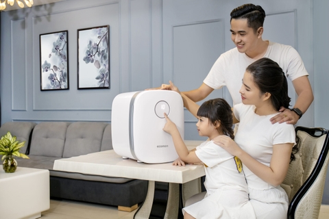Máy tiệt trùng sấy khô khử mùi bằng tia UV Ecomom 202 Pro Advanced, White