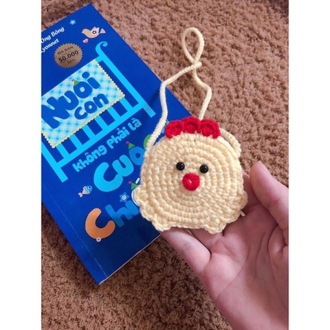 Túi đựng tỏi handmade cho bé