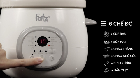 NỒI NẤU CHẬM THÔNG MINH FATZ 1.5L SLOW 5-FB9115-2 CGS2