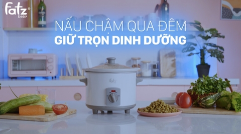 NỒI NẤU CHẬM 1.5L - SLOW 1 - FB9015MH (MÀU TRẮNG)