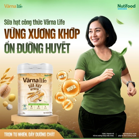 Sữa Hạt Varna Life Nutifood Lactose Free 800g 2026 – Sữa Hạt Dinh Dưỡng Hữu Cơ Không Lactose Hỗ Trợ Tiêu Hóa Tăng Cường Miễn Dịch Phát Triển Toàn Diện Chính Hãng Nutifood Việt Nam 