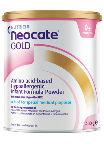 Sữa Neocate® Gold 400g – Giải Pháp Tối Ưu Cho Bé Dị Ứng Đạm Sữa Bò Từ 0 Tháng Tuổi
