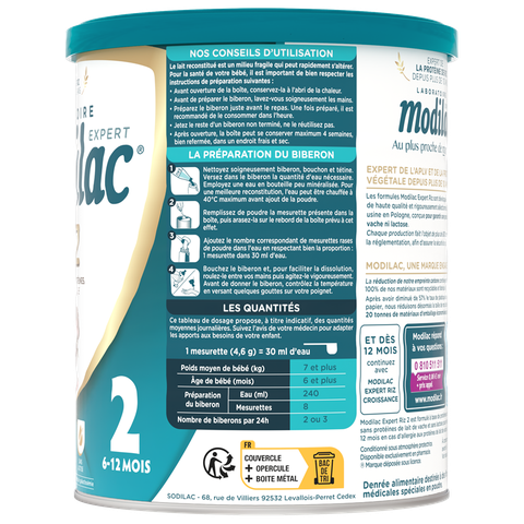 Sữa Modilac Expert Riz 2 800g Chính Hãng 2025: Review Chi Tiết, Giá Bán, Thành Phần, Lợi Ích, Cách Pha Cho Bé Dị Ứng Đạm Sữa Bò Từ 6-12 Tháng