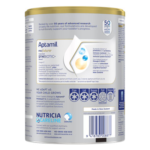 Sữa bột Aptamil Úc Profutura 900gr Úc 3 (1 tuổi trở lên)